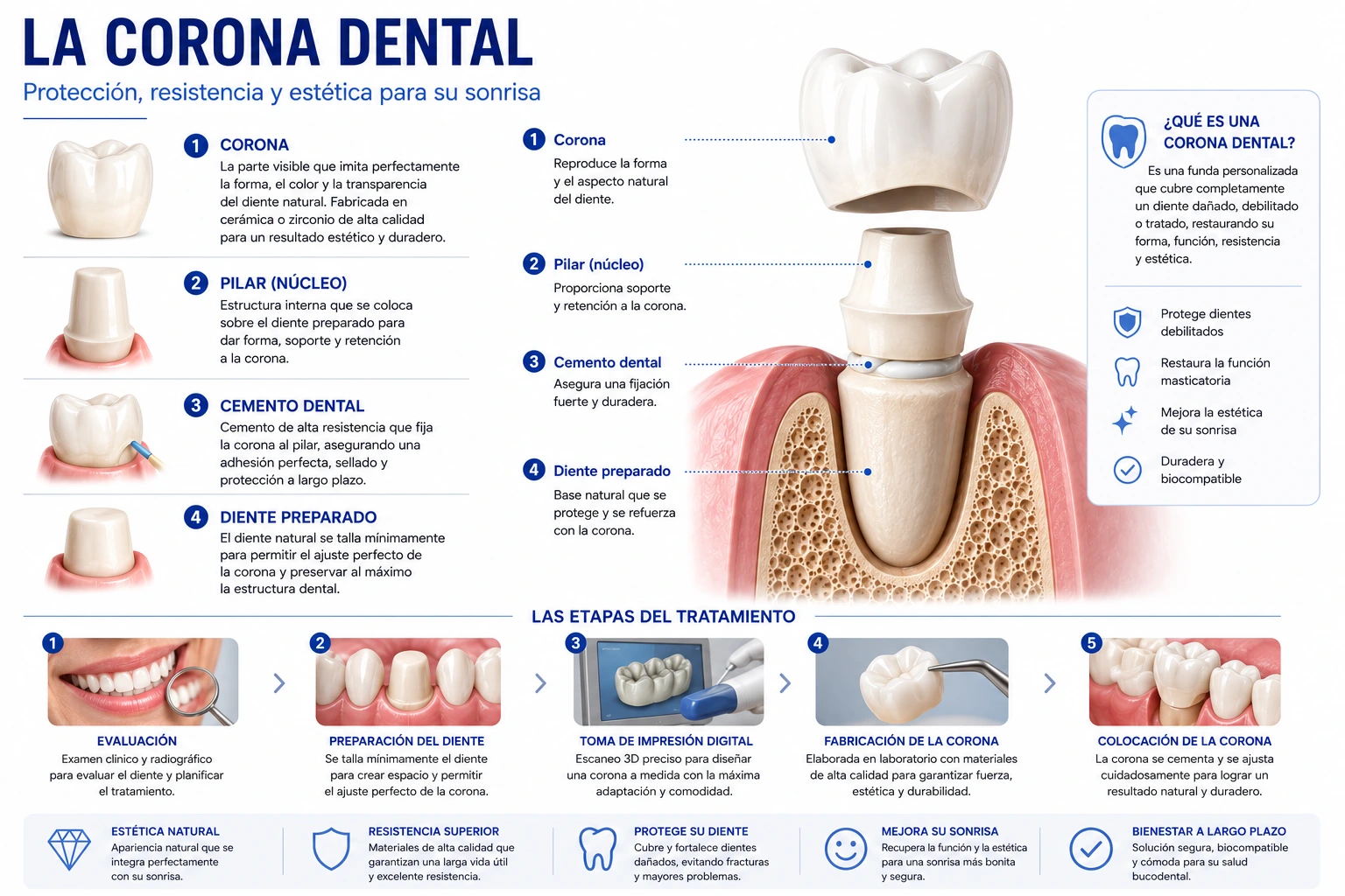 Coronas dentales